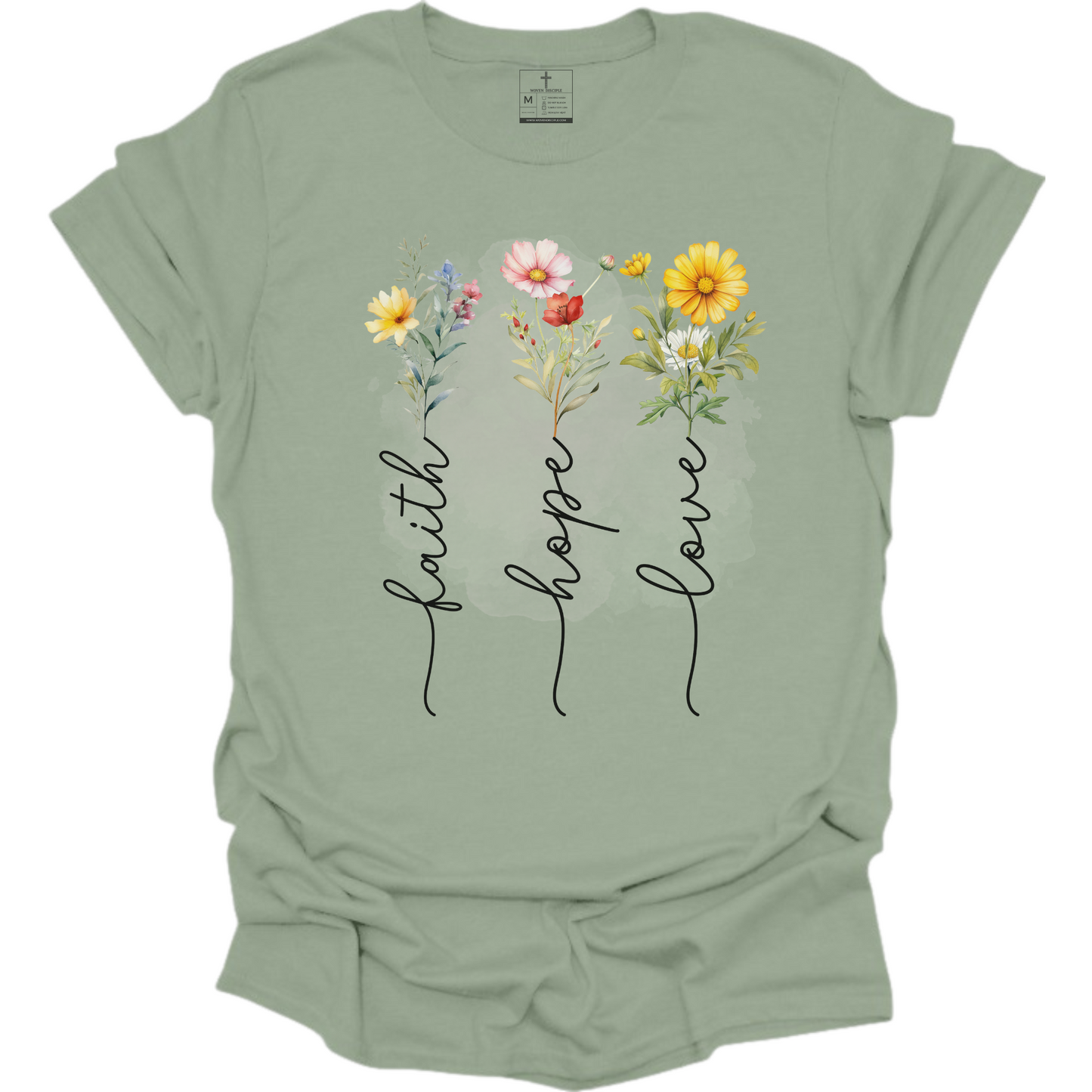 FAITH HOPE LOVE TEE