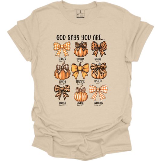FALL - GOD SAYS TEE