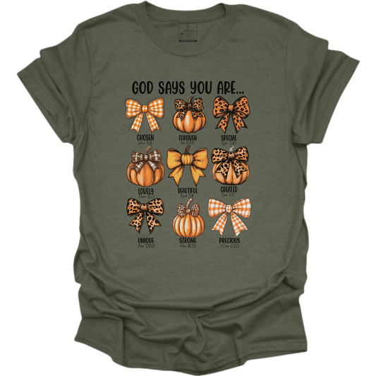 FALL - GOD SAYS TEE