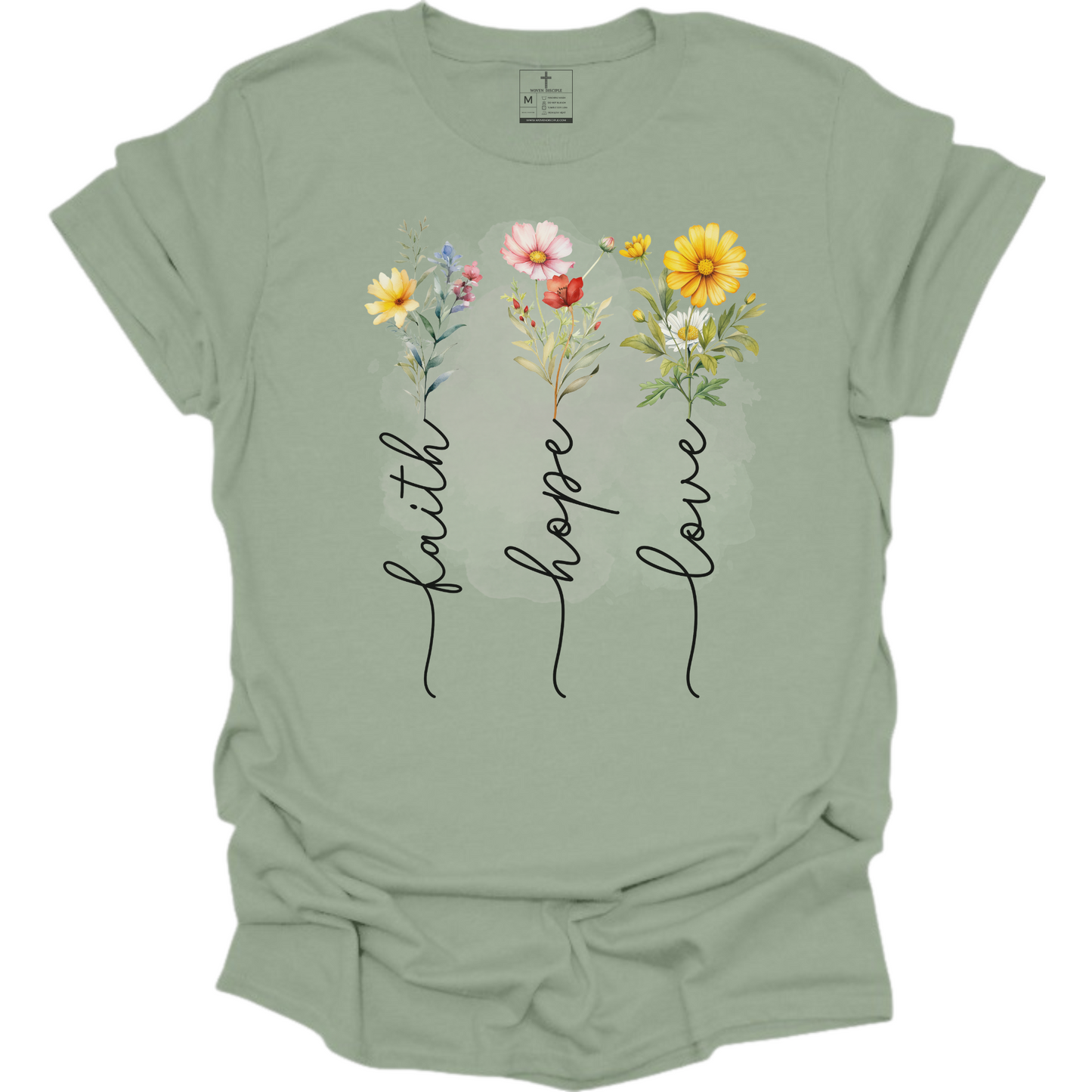 FAITH HOPE LOVE TEE