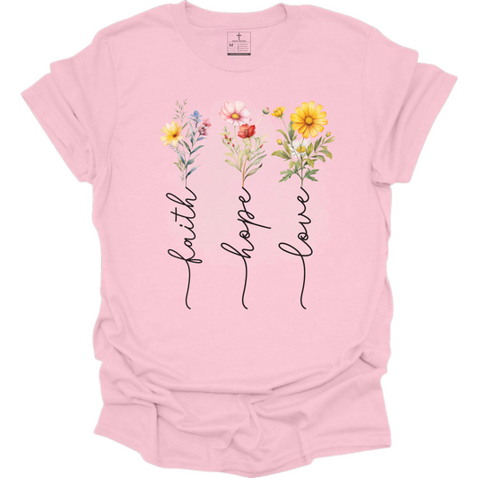 FAITH HOPE LOVE TEE