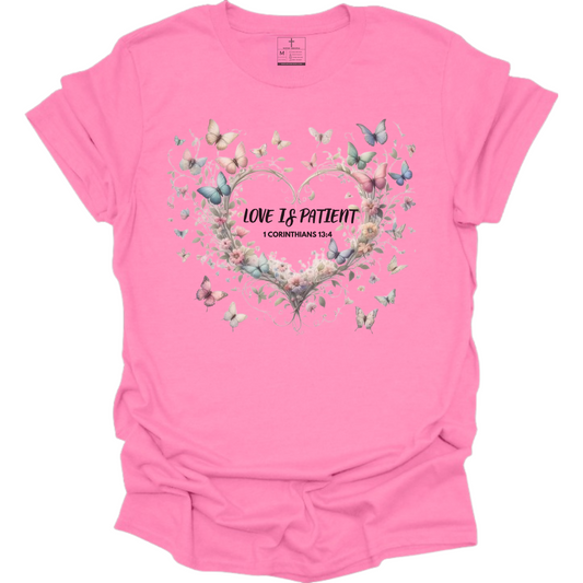 LOVE IS PATIENT TEE